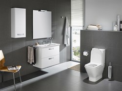 Шкаф Roca Gap L белый глянец ZRU9302882 - фото 64236