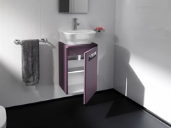 Тумба под раковину Roca Gap 45 фиолетовый ZRU9302743 - фото 64290