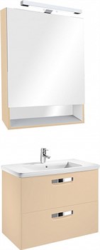 Зеркальный шкаф Roca GAP 60 бежевый ZRU9302698 - фото 64634