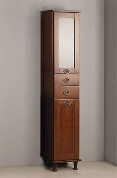 Шкаф-пенал Roca GAP тиковое дерево левый ZRU9302843 - фото 64642