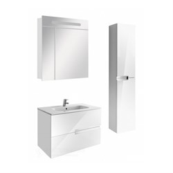 Шкаф-пенал Roca Victoria Nord Ice Edition белый - фото 64676