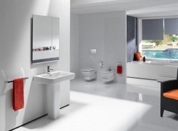 Биде подвесное Roca Dama Senso 357515000 с крышкой - фото 64728