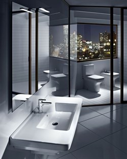 Биде напольное Roca Dama-N 357784000 с крышкой - фото 64746