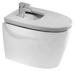 Биде напольное Roca Khroma 357657000 с крышкой - фото 64765