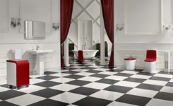 Биде напольное Roca Khroma 357657000 с крышкой - фото 64767