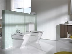 Биде напольное Roca Hall 357624000 с крышкой - фото 64778