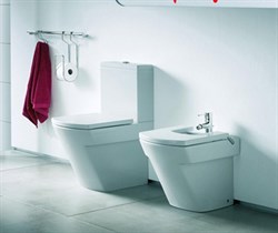 Биде напольное Roca Hall 357624000 с крышкой - фото 64779