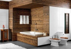 Биде напольное Roca America 357490000 с крышкой - фото 64827