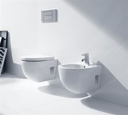 Биде подвесное Roca Meridian 357246000 укороченное - фото 64846