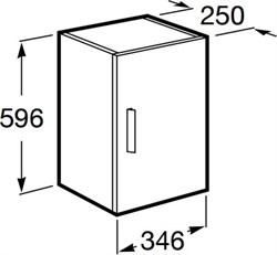 Шкаф Roca Debba венге - фото 64957