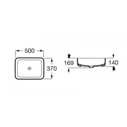 Раковина Roca Inspira 327530000 - фото 66146
