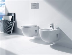 Комплект Roca Meridian 7893104110 подвесной унитаз + инсталляция + кнопка - фото 66326