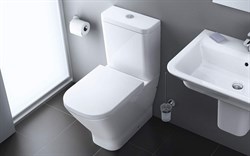 Унитаз-компакт Roca Gap безободковый 34273700H - фото 66584