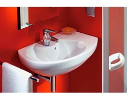 Раковина Roca Dama Senso Compacto 327519000 R угловая - фото 66941