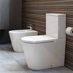 Унитаз-компакт Roca Inspira Round 342527000 - фото 67233