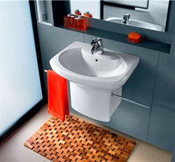 Раковина Roca Dama Senso Compacto 327513000 55 см - фото 67310