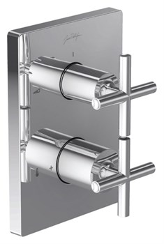 Термостат Jacob Delafon Classic E98728-CP для душа - фото 67888