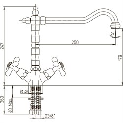 Paini Liberty  17F3570BKM - фото 69959