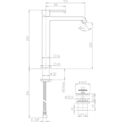 Paini Q 19CR211LLSR - фото 69990