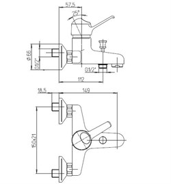 Paini Creta 30CR111R2LMKM - фото 70001
