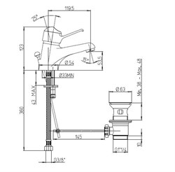 Paini Creta 30CR211R2LMKM - фото 70013