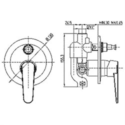Paini Ventus 93CR691 - фото 70713