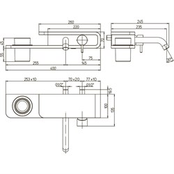 Paini Pad PDCR208BO - фото 70902