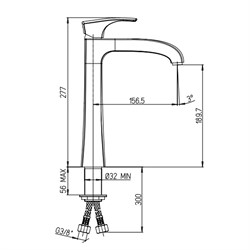 Смеситель Paini Lady 89BY205LLL для раковины - фото 71440