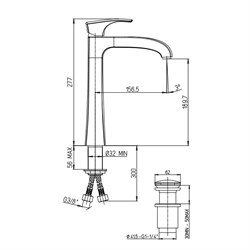 Смеситель Paini Lady 89PA211LLLSSR для раковины - фото 71452