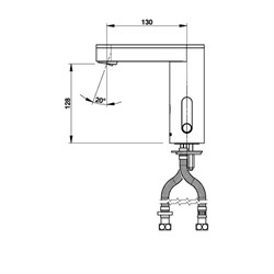 Бесконтактный смеситель Presto So'o 56204 - фото 71878