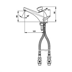 Порционный смеситель Presto 3000 68032 - фото 71906