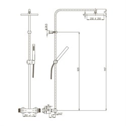 Paini Fluxio 43CR689TH2L90P1 - фото 72172