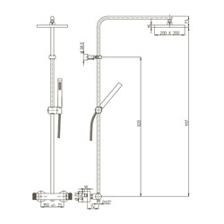 Paini Fluxio 43CR689TH2L90P1 - фото 72175
