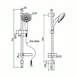 Paini Pavia 50CR124/P17 - фото 72216