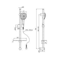 Paini Novara 50CR124/P18 - фото 72222
