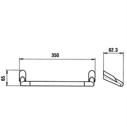 Держатель для полотенец Paini Morgana 73CR001 - фото 72287