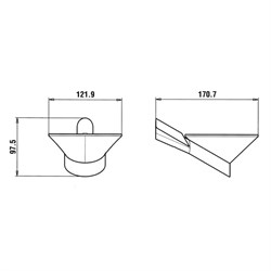 Мыльница Paini Morgana 73CR021VR - фото 72291