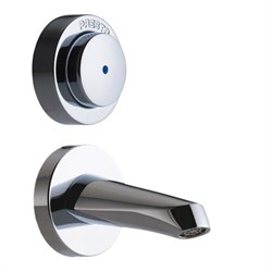 Комплект порционный кран и излив Presto 512 S  31661 для раковины, для перегородки от 200 до 300 мм - фото 72396