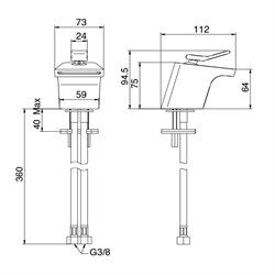 Jacuzzi Shadow 0GI00086JA00 - фото 72637