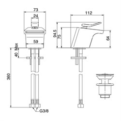 Jacuzzi Shadow 0GI00094JA00 - фото 72651