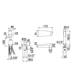 Jacuzzi Shadow 0GI00016JA00 - фото 72662