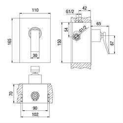 Jacuzzi Shadow 0GI00410JA00 - фото 72669