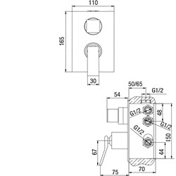 Jacuzzi Shadow 0GI00437JA00 - фото 72684