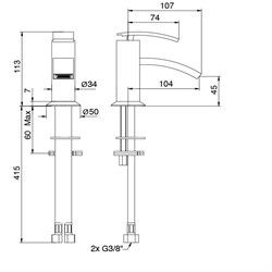 Jacuzzi Glint 0IQ00092JA00 - фото 72749