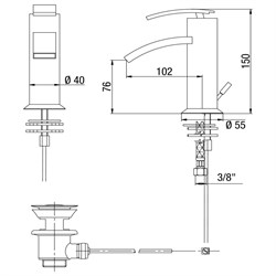 Jacuzzi Ray 0IO00088JA00 - фото 72831