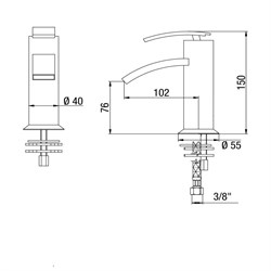 Jacuzzi Ray 0IO00086JA00 - фото 72841