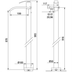 Jacuzzi Ray 0IO00100JA00 - фото 72868