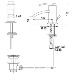 Jacuzzi Ray 0IO00094JA00 - фото 72881