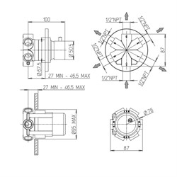 Jacuzzi 0SU00709JA02 - фото 73373
