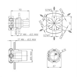 Jacuzzi 0TI00709JA02 - фото 73381